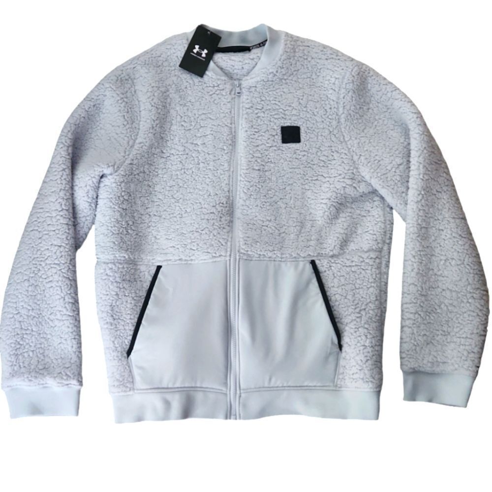 NWT Under Armour Fuzzy Fleece Zip Jacket